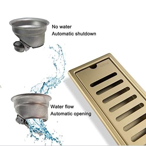 Bathroom floor drain stainless steel