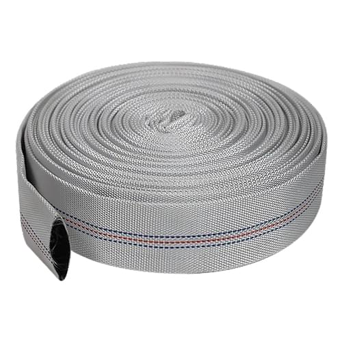 Canvas hose with rubber pvc for firefighting and irrigarion