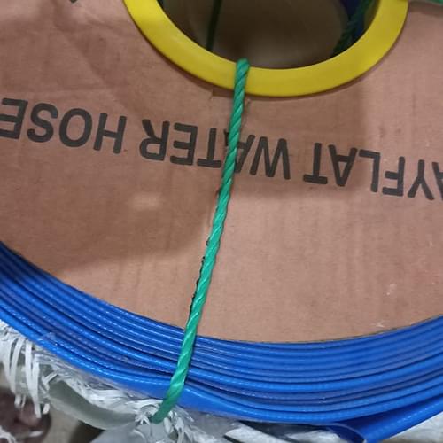 Pvc lay flat hose pipe blue color heavy duty water discharge pipe in pakistan
