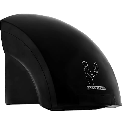 Automatic infrared sensor high jet speed fast hand dryer black